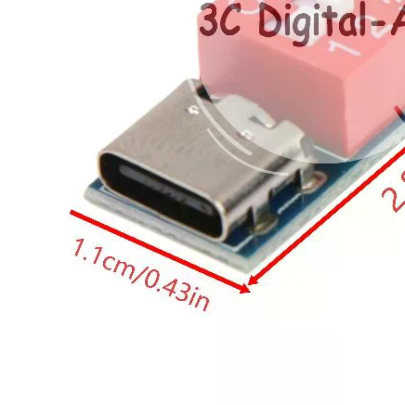 Diy Electronics Repair - PD Trigger Module 5V-20V Adjustable DIP