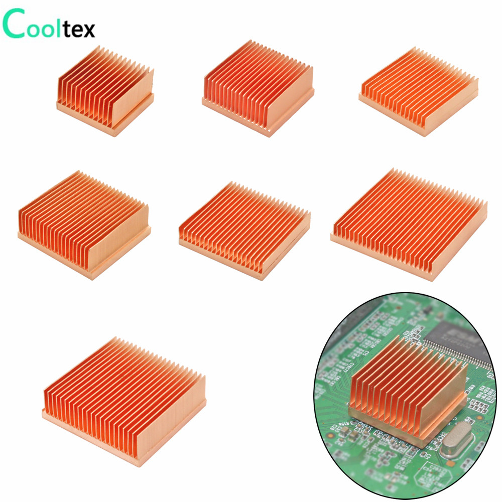 Diy Electronics Raspberry Pi - DIY Pure Copper Heatsink Skiving Fin