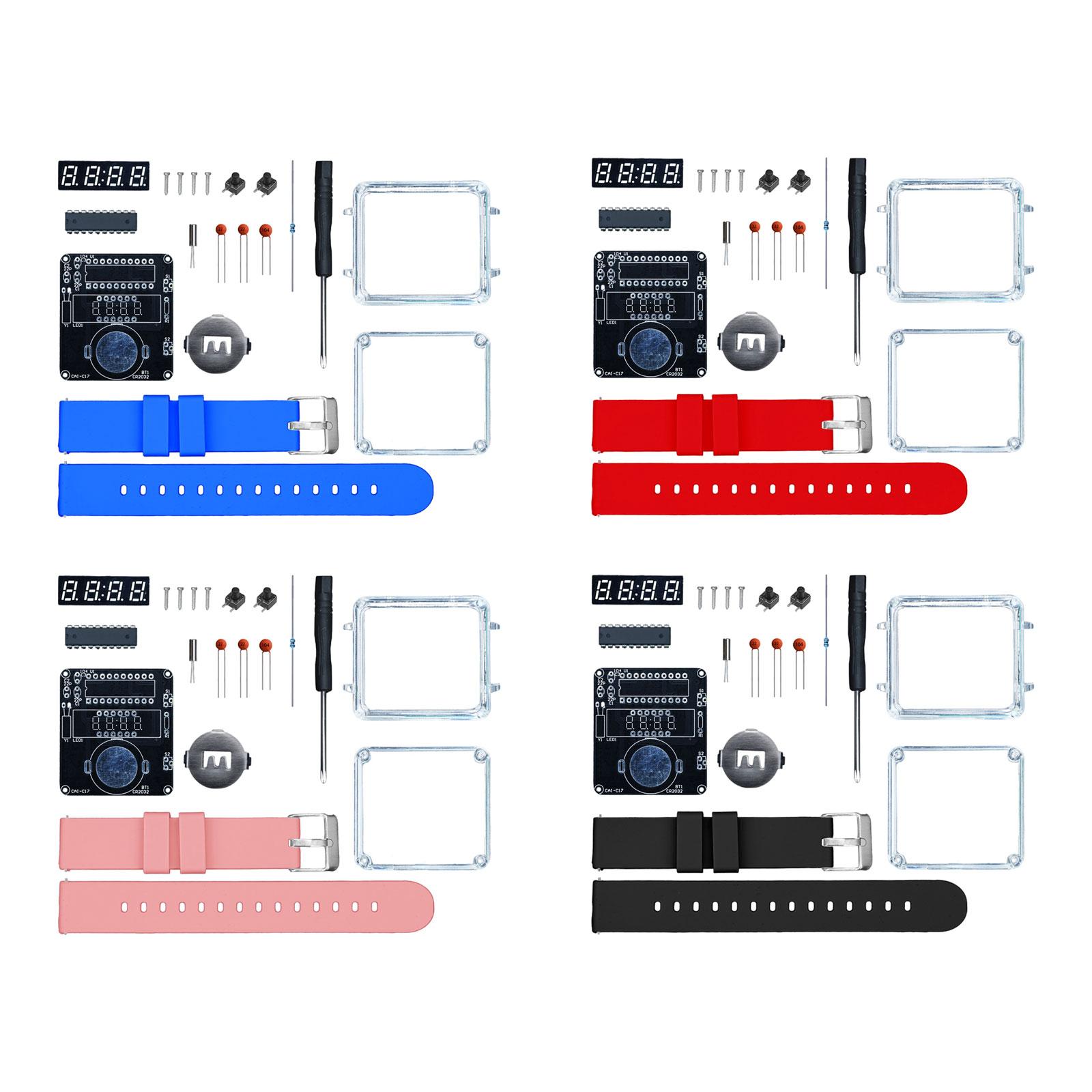 DIY Electronic Watch Kit Solde - Diy Electronics Kits For Beginners recension och pris
