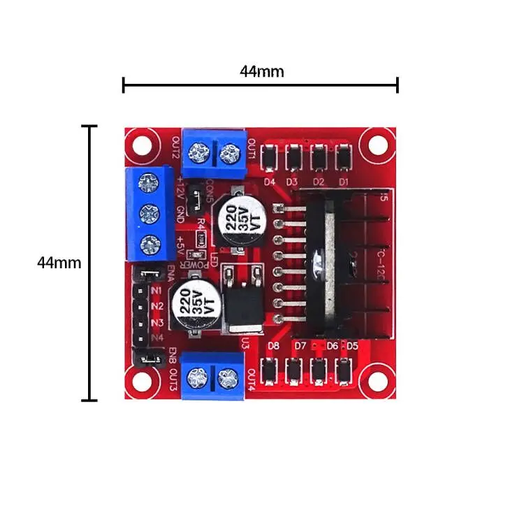 L298N Module Motor Driver Cont - L298N Motor Driver recension och pris