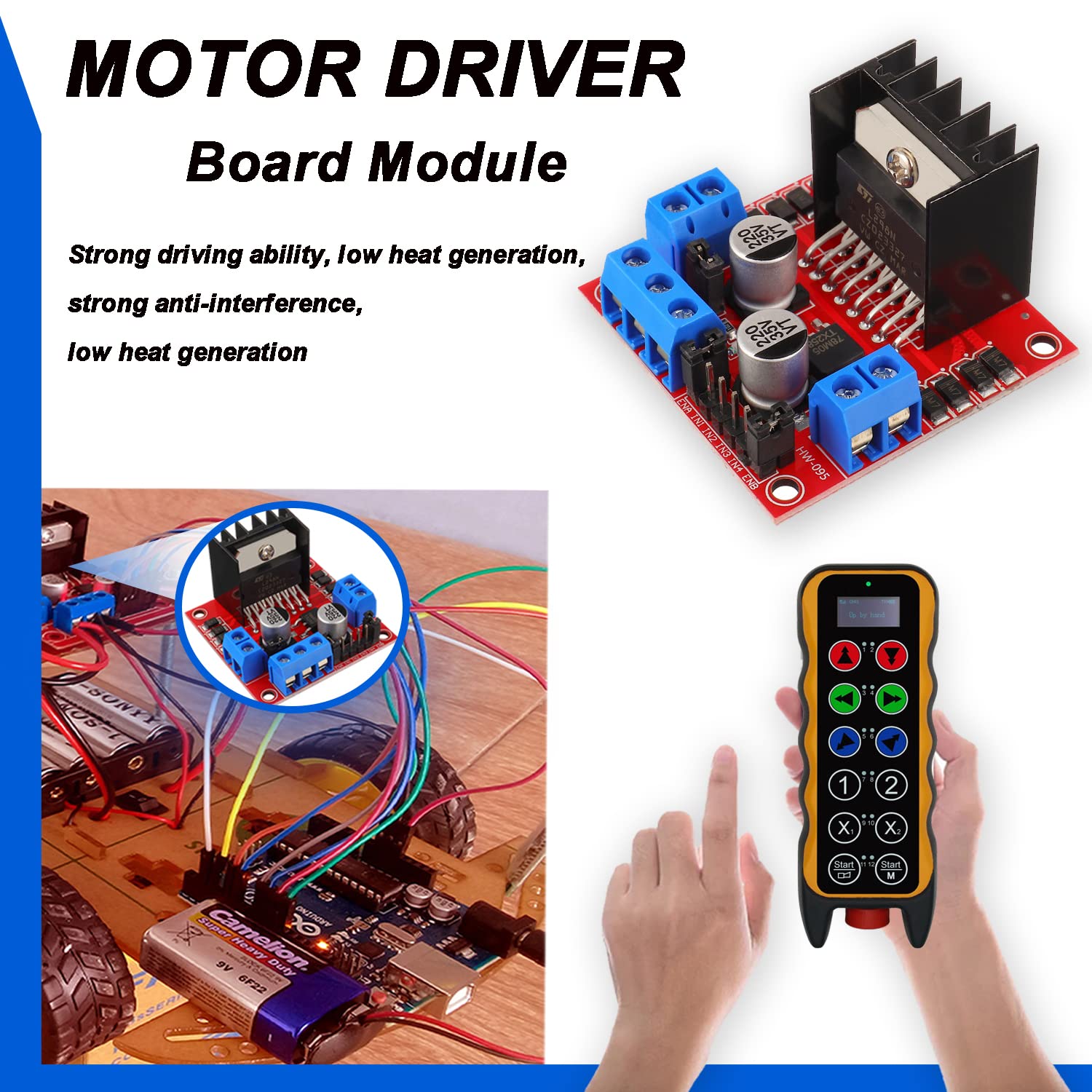 L298N Motor Drive Controller B - L298N Motor Driver recension och pris