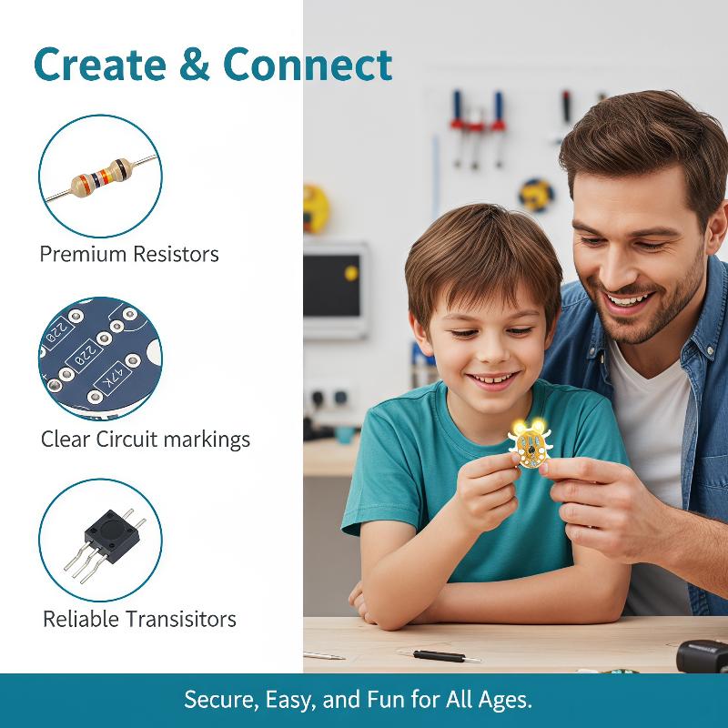 Weevil Eye Electronic DIY Kit  - Diy Electronics Kits For Beginners recension och pris