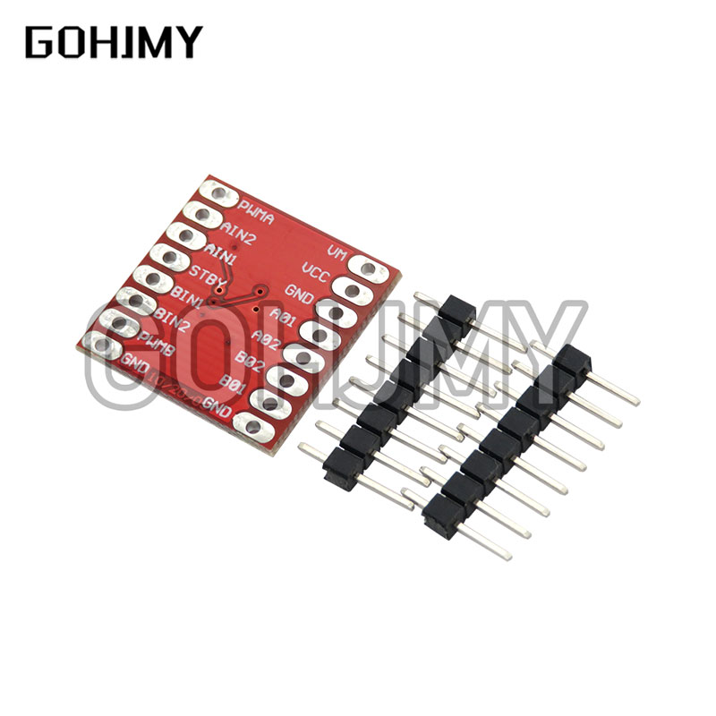 TB6612 DRV8833 Dual Motor Driv - L298N Motor Driver recension och pris
