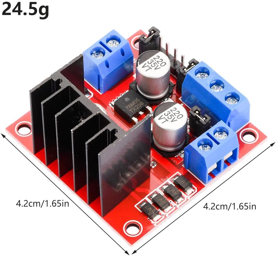 L298N driver board module L298 - L298N Motor Driver recension och pris