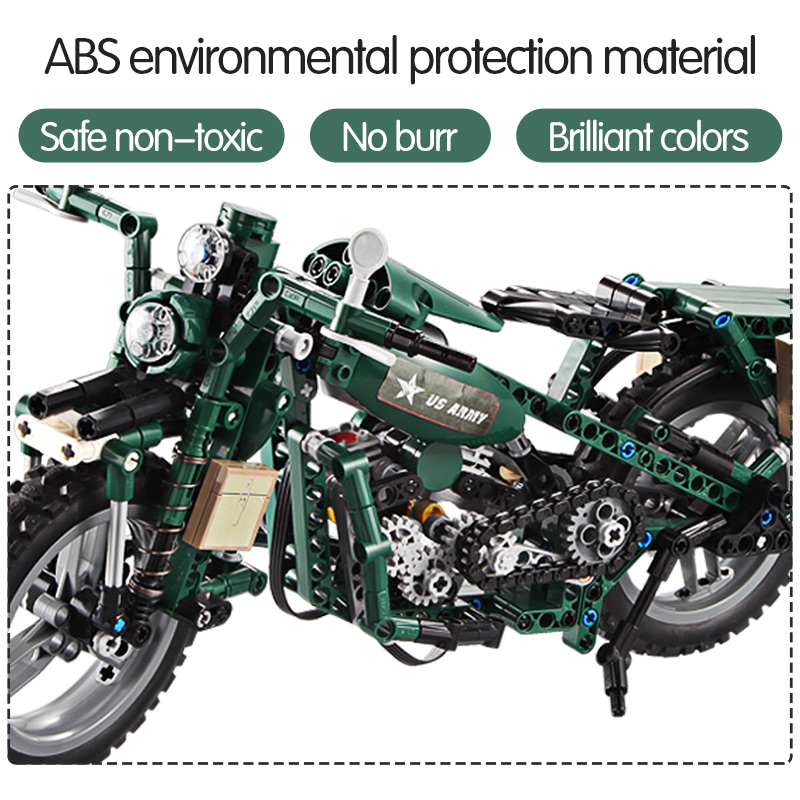 Cada 550PCS City Series Electr - Diy Motorcycle Electronics recension och pris