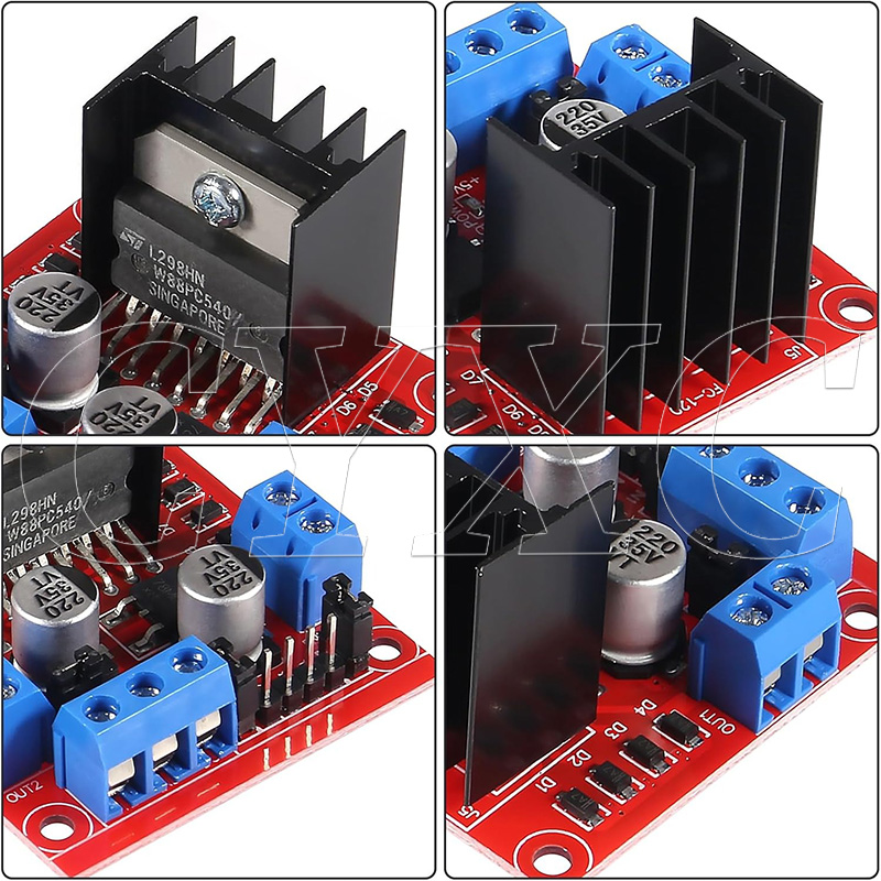 1-10PCS L298N Stepper Motor Dr - L298N Motor Driver recension och pris
