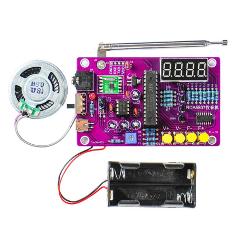 DIY FM Radio Electronic Kit 87 - Diy Electronics Project recension och pris