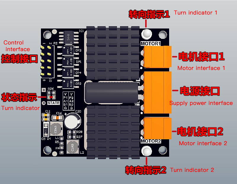 Arduino 24V Motor Driver Board - L298N Motor Driver recension och pris