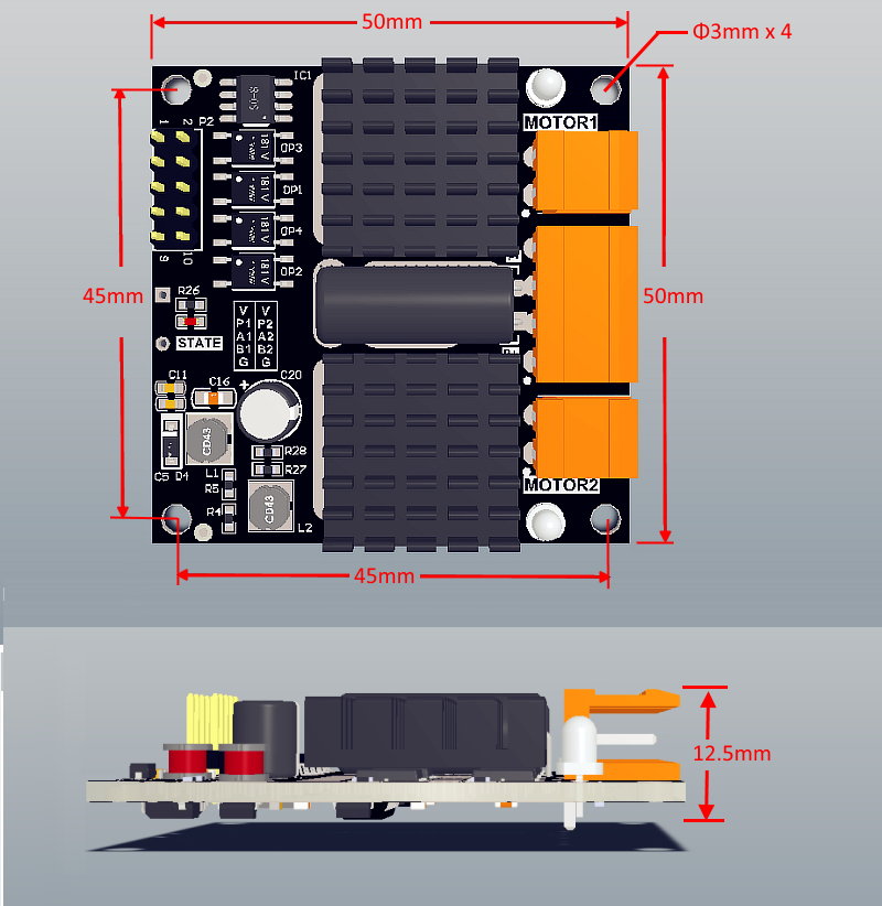Arduino 24V Motor Driver Board - L298N Motor Driver recension och pris