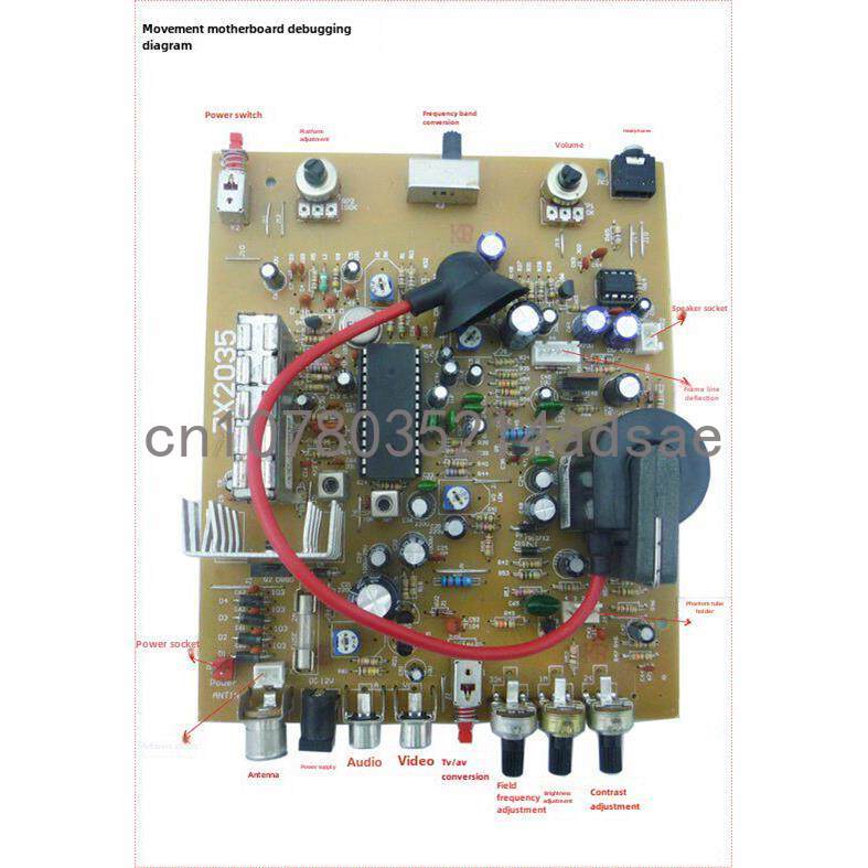 5.5 Inch Black & White TV Main - Diy Electronics Project recension och pris