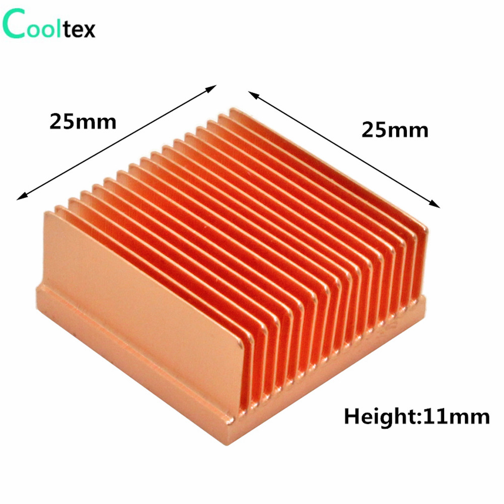 DIY Pure Copper Heatsink Skivi - Diy Electronics Raspberry Pi recension och pris