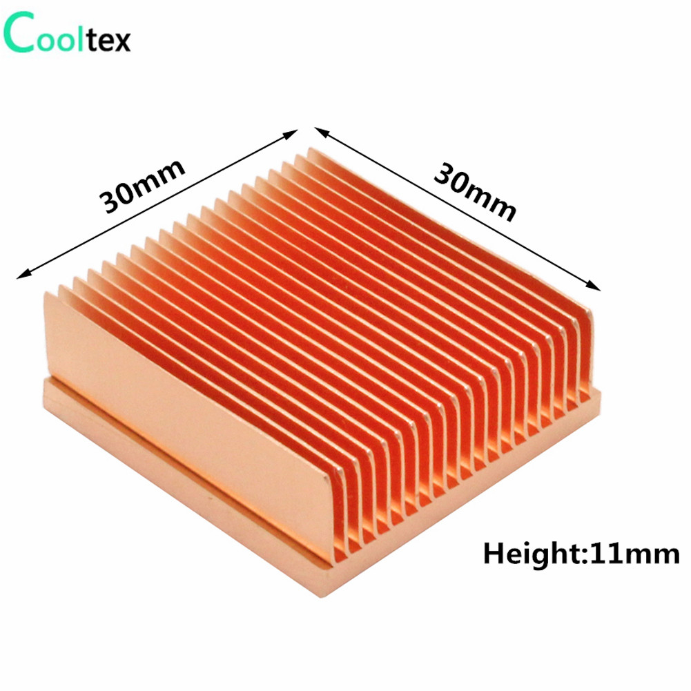 DIY Pure Copper Heatsink Skivi - Diy Electronics Raspberry Pi recension och pris