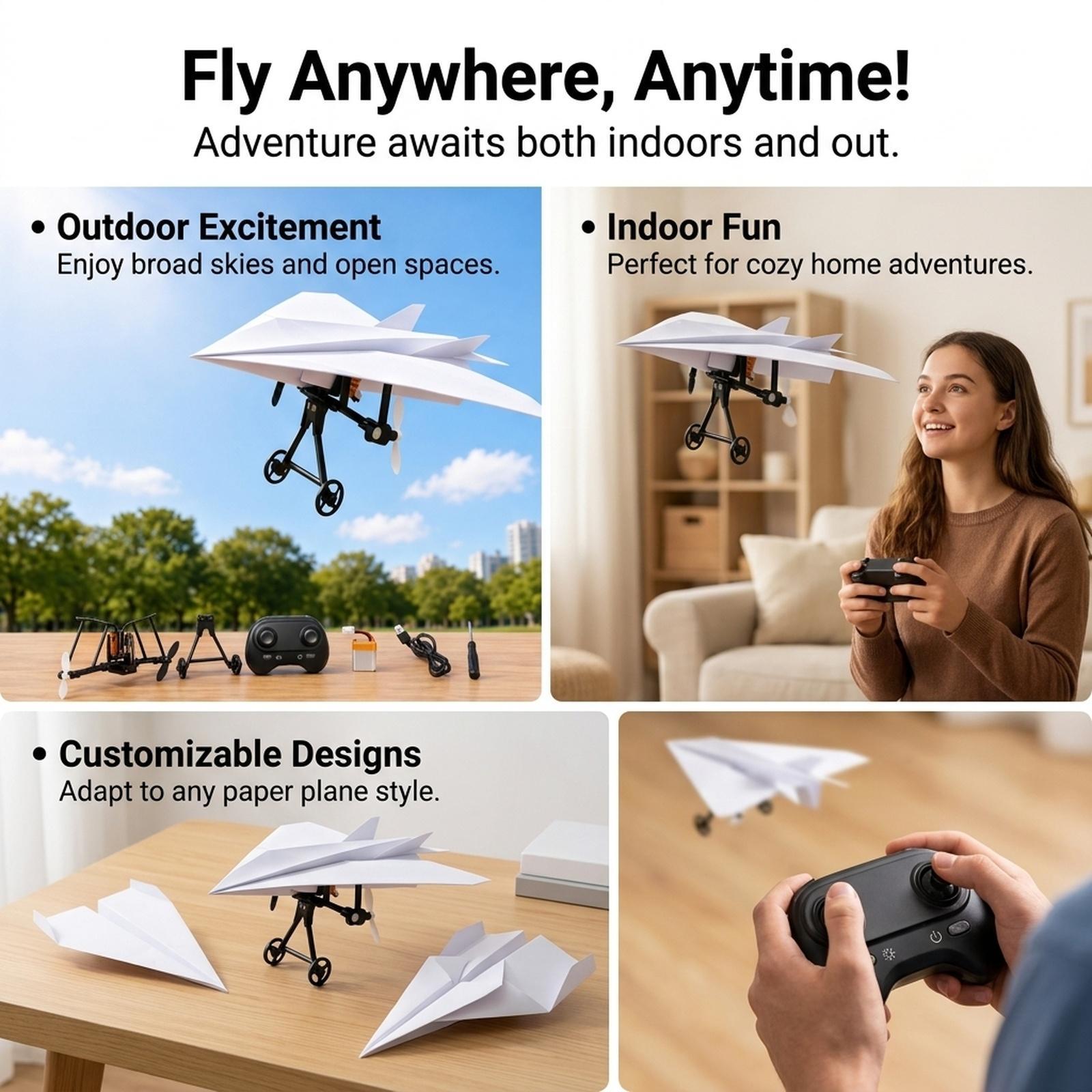 Mini RC Airplane DIY Kit ABS M - Diy Electronics Kits For Beginners recension och pris