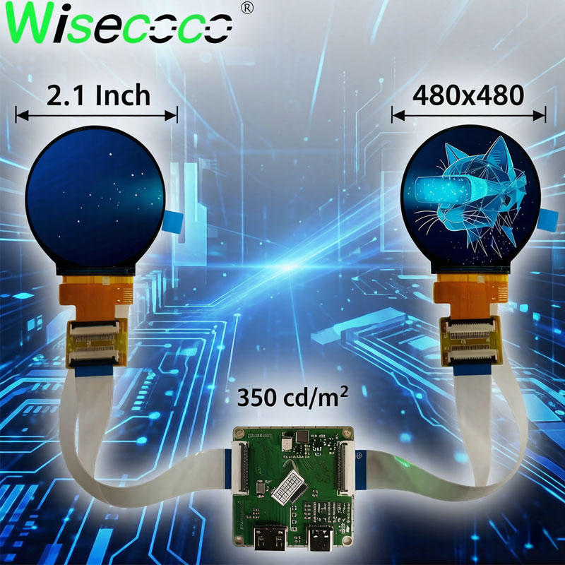 2.1 Inch Dual IPS Round Displa - Diy Electronics Raspberry Pi recension och pris