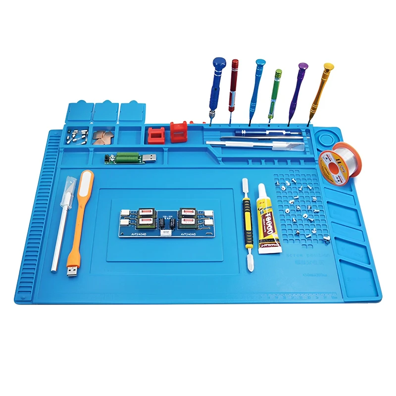 Silicone Soldering Mat ESD Ant - Diy Electronics Repair recension och pris