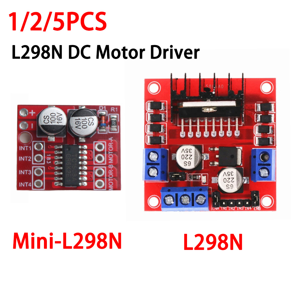 1-5pcs L298N Driver Board Modu - L298N Motor Driver recension och pris