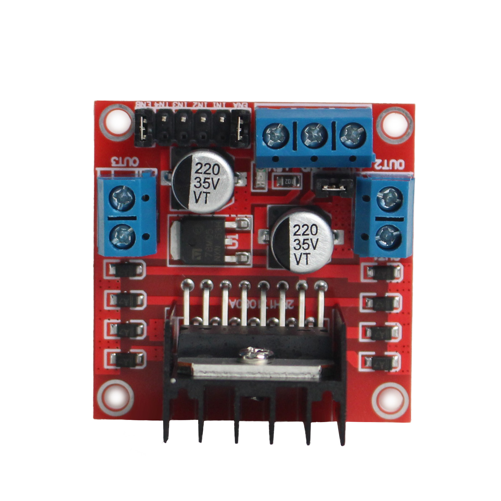 1-5pcs L298N Driver Board Modu - L298N Motor Driver recension och pris