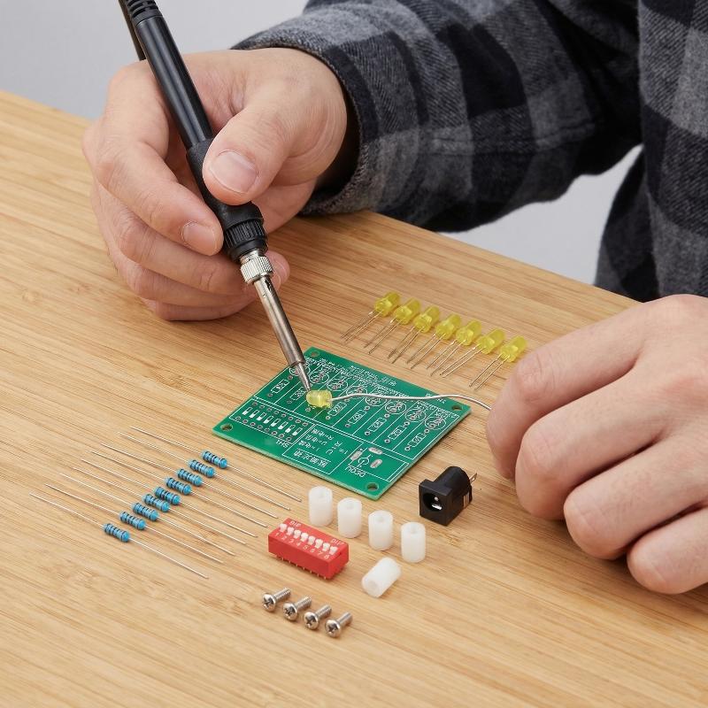 Electronic DIY Soldering Pract - Diy Electronics Kits For Beginners recension och pris
