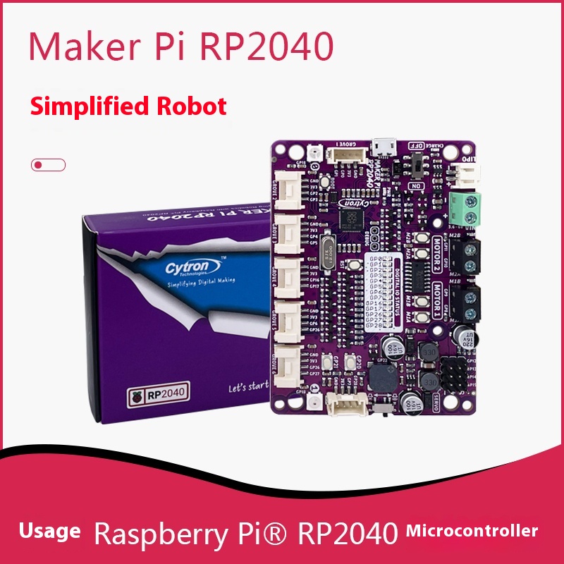 Maker Pi RP2040 DIY Robot Moti - Diy Electronics Raspberry Pi recension och pris