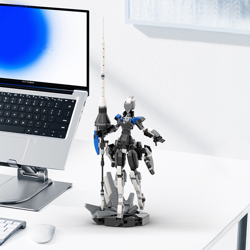MOC Mech Female Robot Lancer V - Diy Electronics Pdf recension och pris