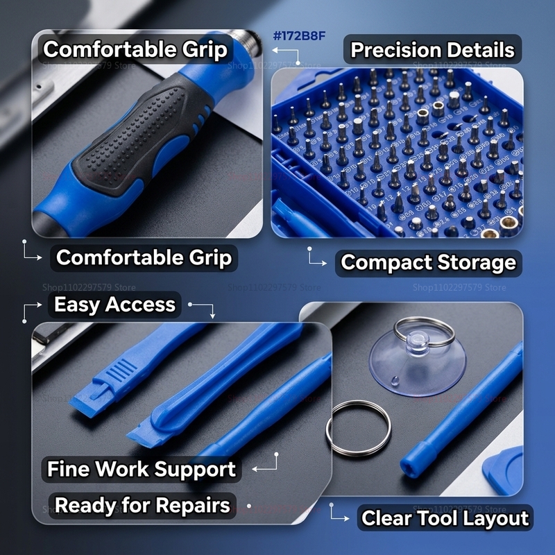 115 in 1 Precision Screwdriver - Diy Motorcycle Electronics recension och pris
