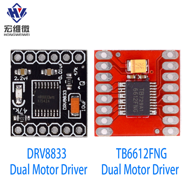 TB6612 DRV8833 Dual Motor Driv - L298N Motor Driver recension och pris