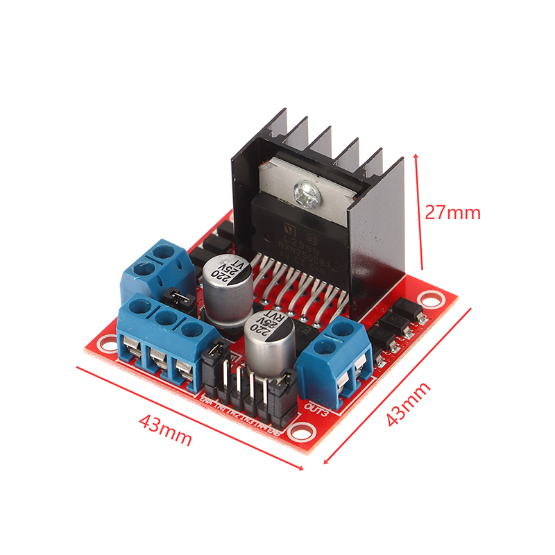 L298N Stepper Motor Smart Car  - L298N Motor Driver recension och pris